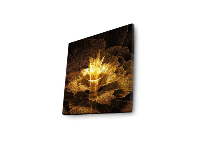 Wallity Lienzo Decorativo Iluminado con Led 40x40 cm Multicolor